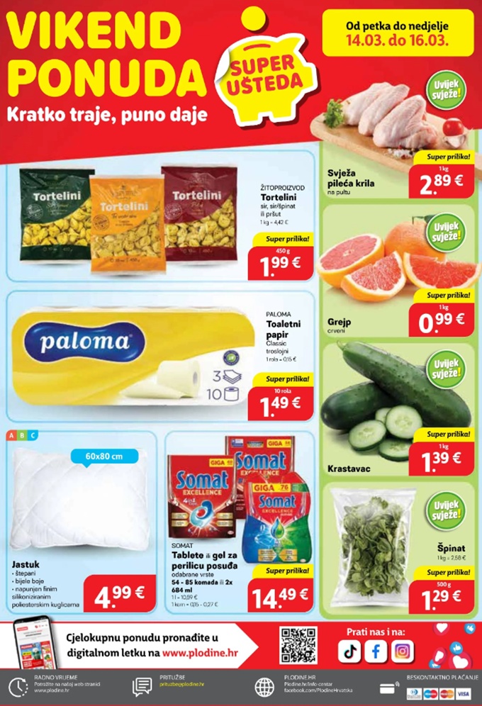 Plodine vikend akcija