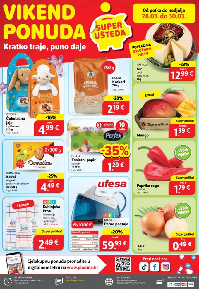 Plodine vikend akcija