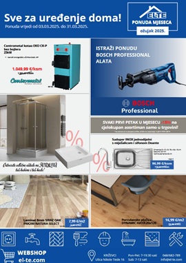 EL-TE katalog ožujak