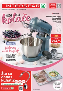 Interspar katalog Vrijeme je za kolače
