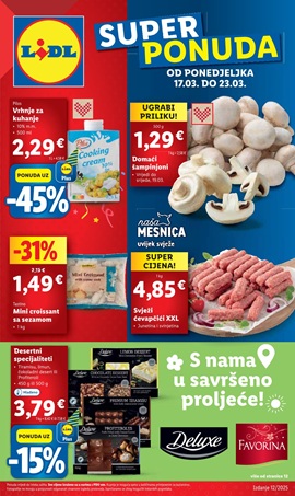 Lidl katalog prehrana