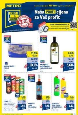 Metro katalog Profi cijena