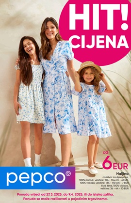 Pepco katalog Proljeće