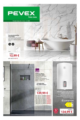 Pevex katalog Opremanje doma