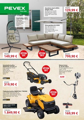 Pevex katalog Vrt