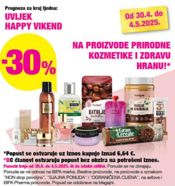 Bipa vikend akcija