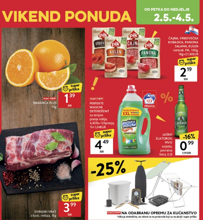Konzum vikend akcija