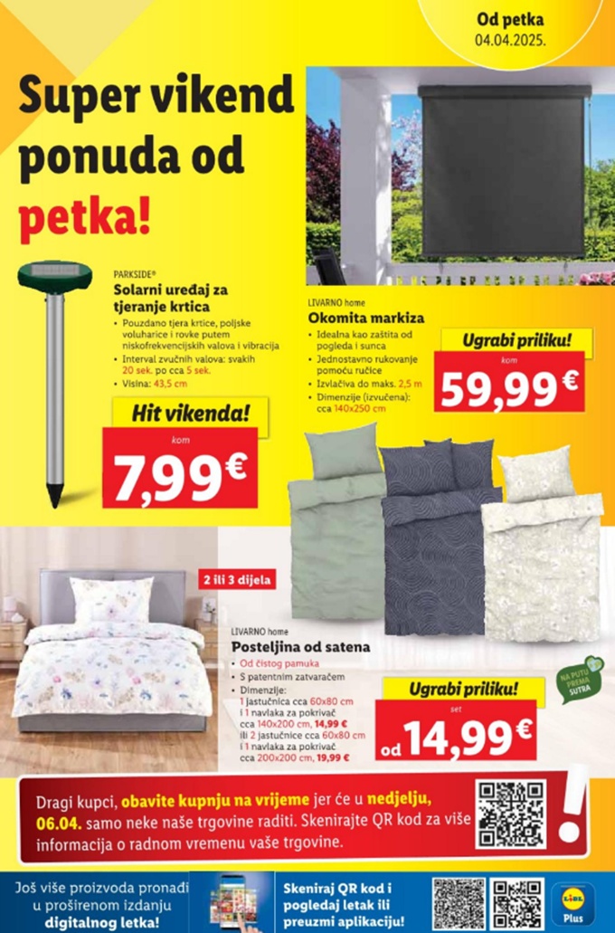 Lidl vikend akcija
