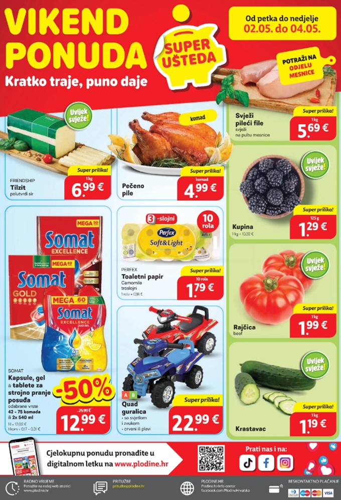 Plodine vikend akcija