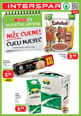 Interspar katalog Mjesečne uštede