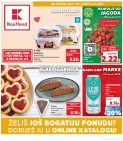 Kaufland katalog Slastičarnica, sladoledi