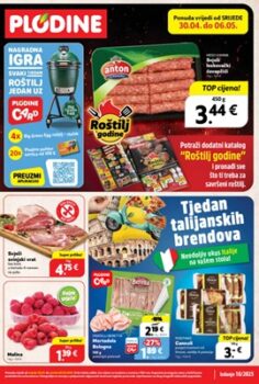 Plodine katalog