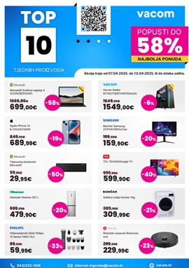 Vacom katalog Top 10