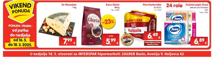 Interspar vikend akcija