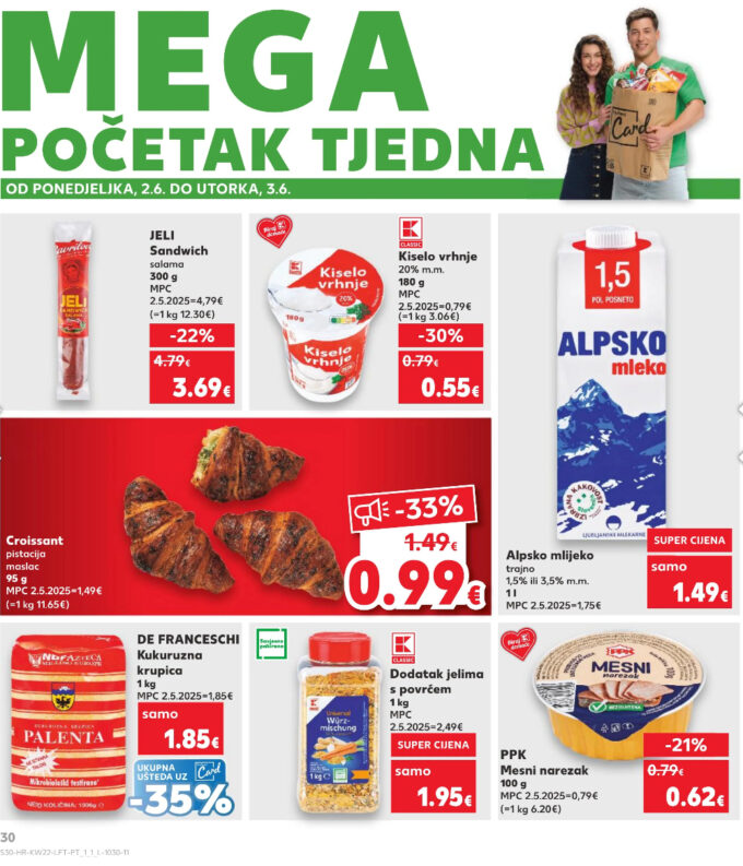 Kaufland akcija za početak tjedna
