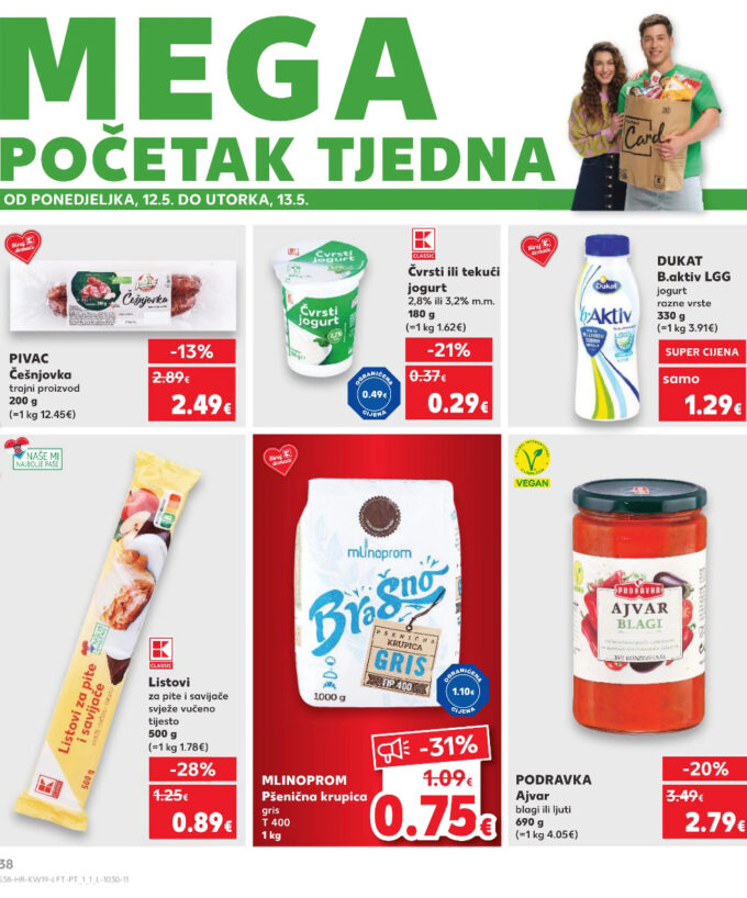 Kaufland akcija za početak tjedna