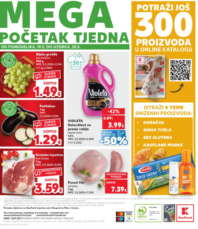 Kaufland akcija za početak tjedna