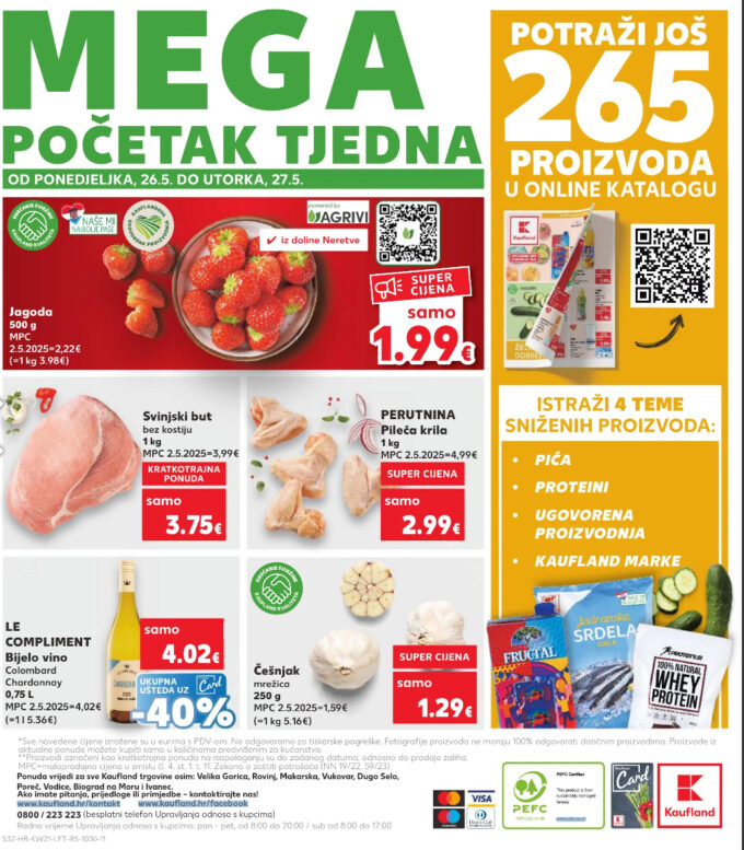 Kaufland akcija za početak tjedna