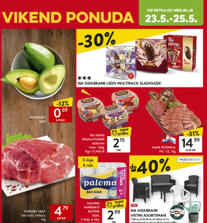Konzum vikend akcija