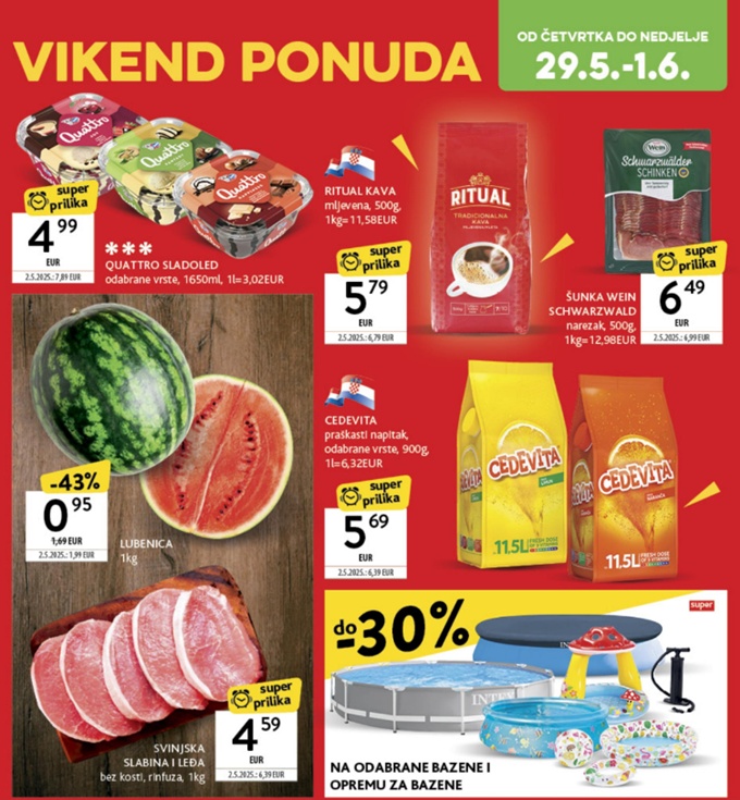 Konzum vikend akcija