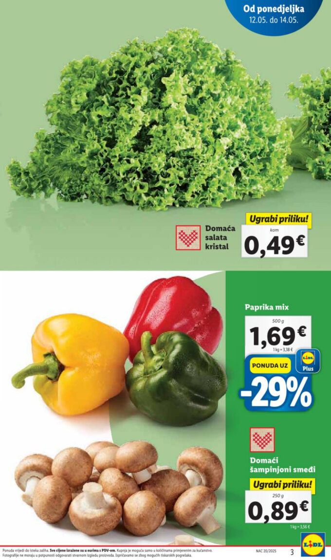 Lidl akcija za početak tjedna