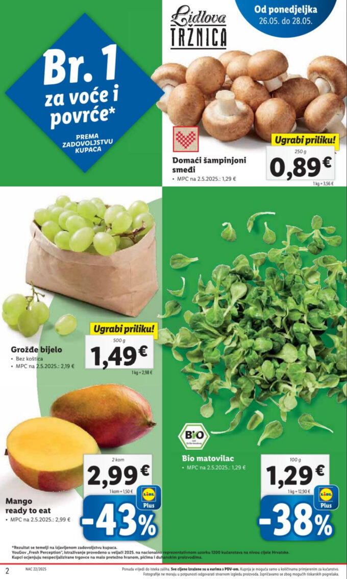 Lidl akcija za početak tjedna