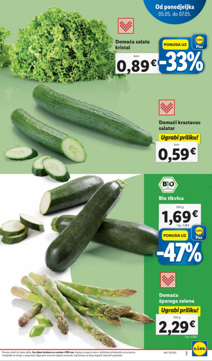 Lidl akcija za početak tjedna