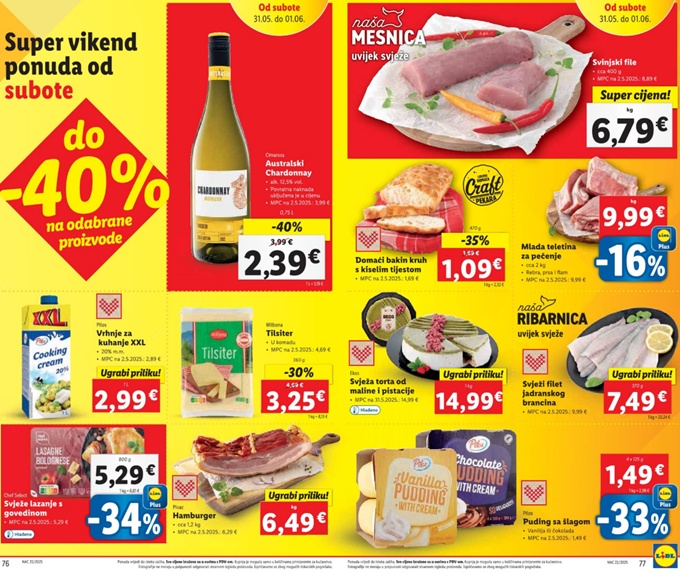 Lidl vikend akcija