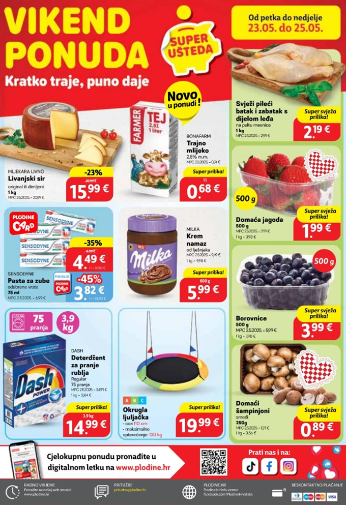 Plodine vikend akcija