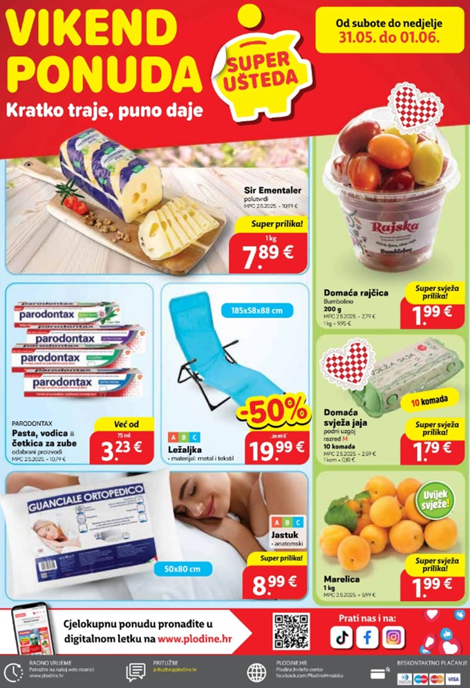 Plodine vikend akcija