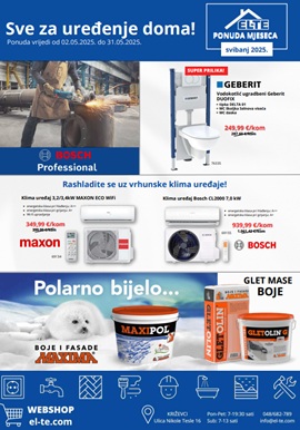 EL TE katalog svibanj