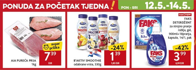 Konzum akcija za početak tjedna