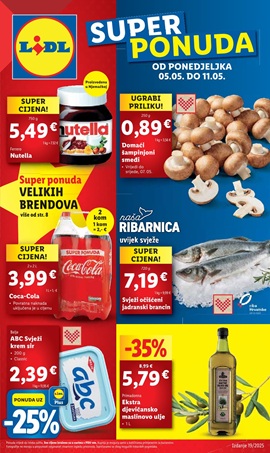 Lidl katalog prehrana