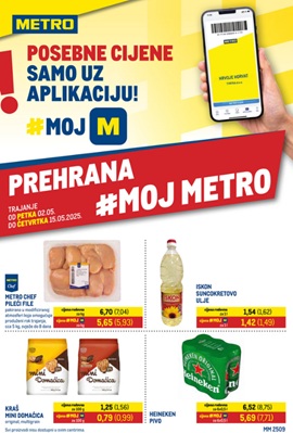 Metro katalog prehrana