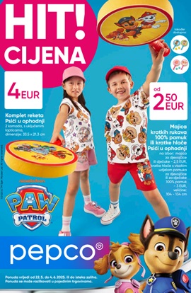 Pepco katalog Psići u ophodnji
