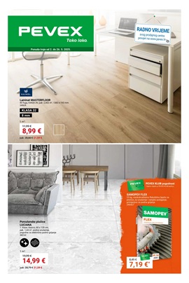 Pevex katalog Gradnja