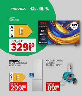 Pevex katalog Pevexovih sedam