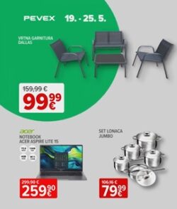 Pevex katalog Peexovih sedam