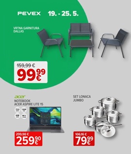 Pevex katalog Peexovih sedam