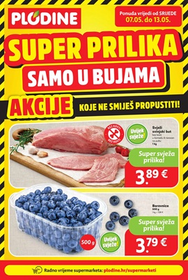 Plodine katalog Buje
