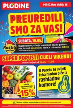 Plodine katalog Poreč