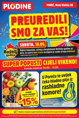 Plodine katalog Poreč
