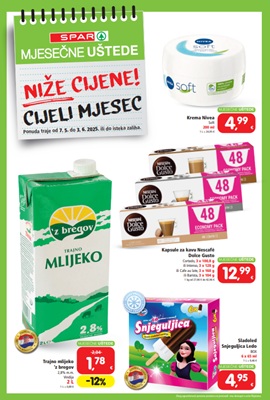 Spar katalog Mjesečne uštede svibanj