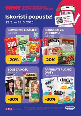 Tommy katalog Pogodnosti za članove