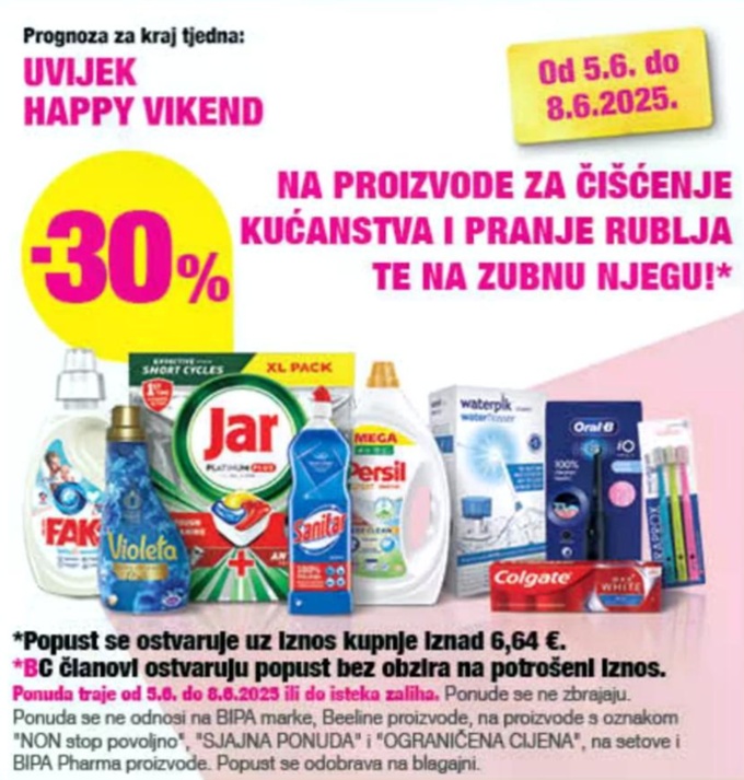 Bipa vikend akcija