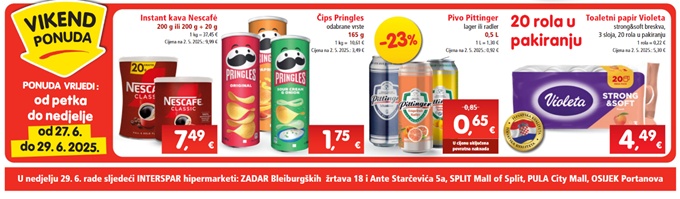 Interspar vikend akcija
