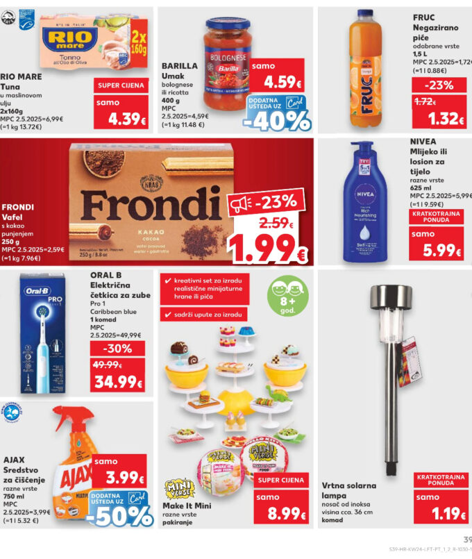 Kaufland akcija za početak tjedna