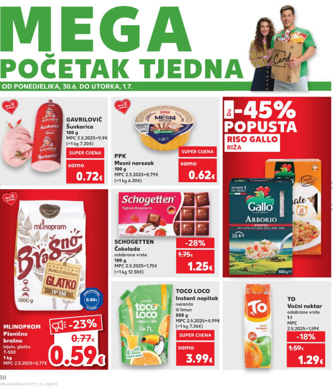 Kaufland akcija za početak tjedna
