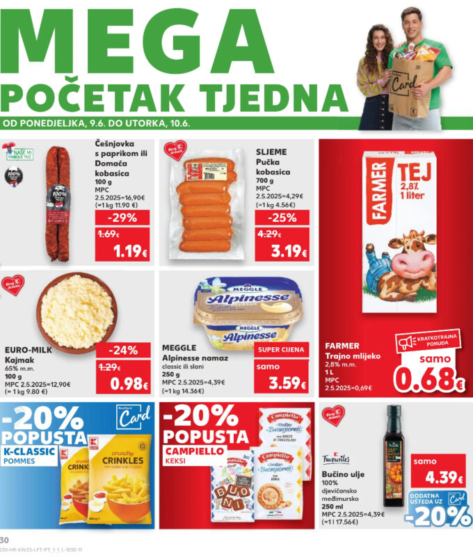 Kaufland akcija za početak tjedna