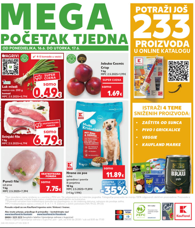 Kaufland akcija za početak tjedna